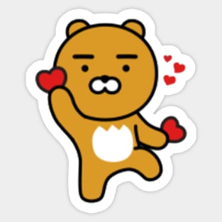 KakaoTalk Friends Hello! Ryan (카카오톡 라이언) Sticker